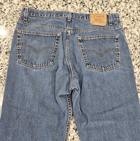 Vinatge Levi's 505 Straight Leg Blue Men's Jeans - Picture 6 of 10